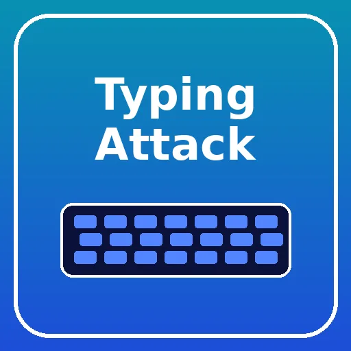 Typing Attack typing game icon